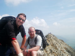 Crib Goch on the Snowdon Horseshoe